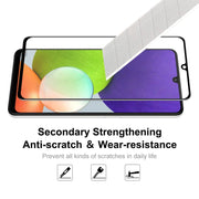 For Samsung Galaxy A32 4G ENKAY Hat-Prince Full Glue Tempered Glass 6D Full Coverage Anti-scratch Protector