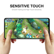For Samsung Galaxy A32 4G ENKAY Hat-Prince Full Glue Tempered Glass 6D Full Coverage Anti-scratch Protector