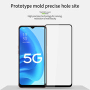 For OPPO A55 5G PINWUYO 9H 2.5D Full Screen Tempered Glass Film(Black)