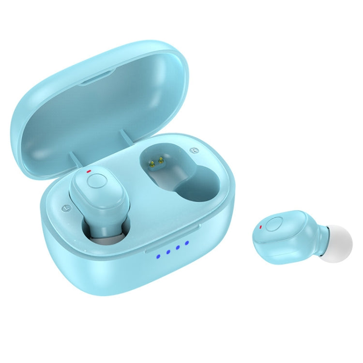 T&G TG911 Bluetooth V5.1 Sport Waterproof Mini Touch-Control Noise Cancelling Earphones(Blue) - Bluetooth Earphone by T&G | Online Shopping South Africa | PMC TechLife | Buy Now Pay Later Mobicred