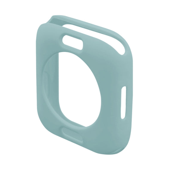 ENKAY Hat-Prince Protective TPU Watch Case + Full Coverage PET Screen Protector Film For Apple Watch Series 8 / 7 41mm(Green) - Watch Cases by ENKAY