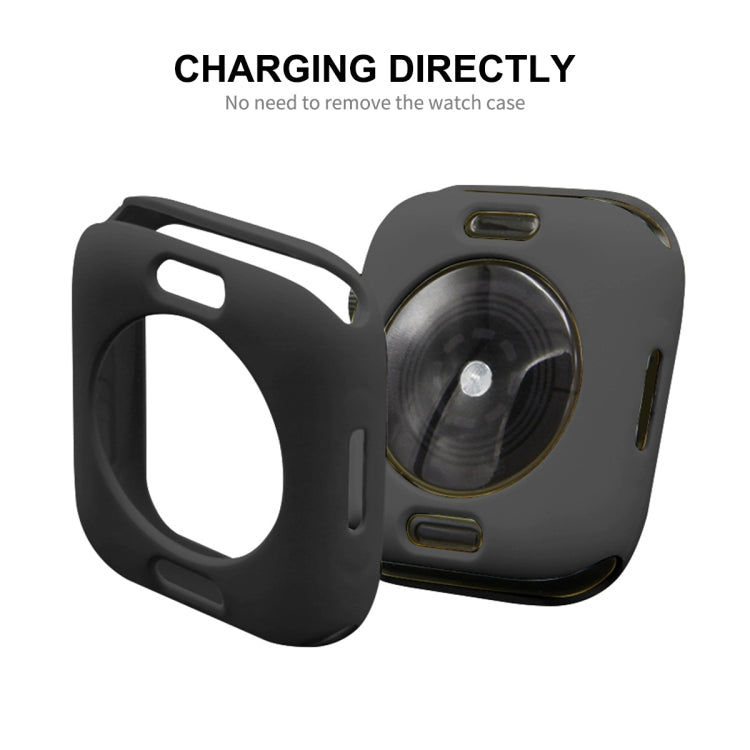 ENKAY Hat-Prince Protective TPU Watch Case + Full Coverage PET Screen Protector Film For Apple Watch Series 8 / 7 41mm(Dark Green) - free shipping - PMC TechLife - Order now!