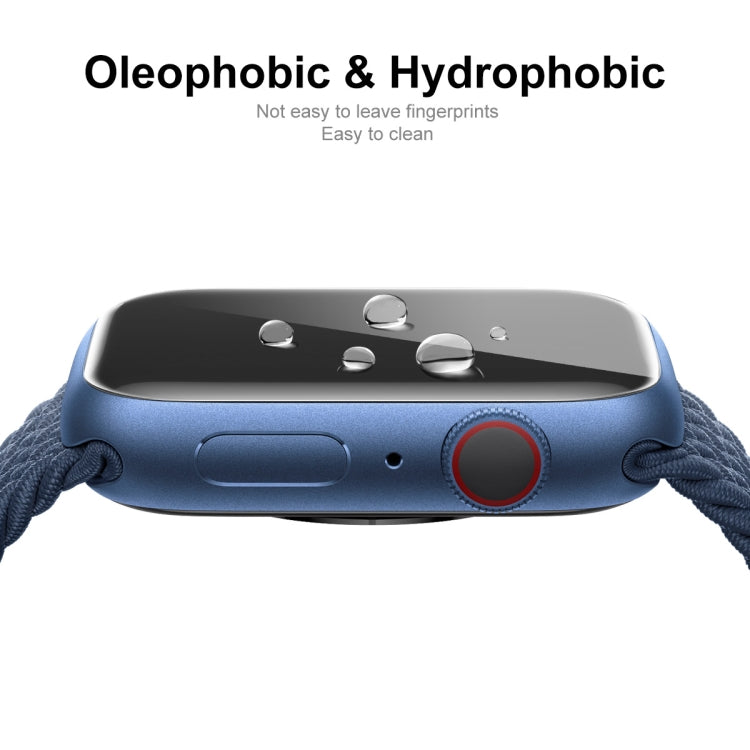 10 PCS ENKAY Hat-Prince 3D Curved Edge Full Coverage Full Tempered Glass HD Screen Protector Film For Apple Watch Series 7 41mm(Transparent) - free shipping - PMC TechLife - Order now!