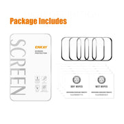 5 PCS ENKAY Hat-Prince 3D Curved Edge Full Coverage Full Tempered Glass HD Screen Protector Film For Apple Watch Series 7 45mm(Black)