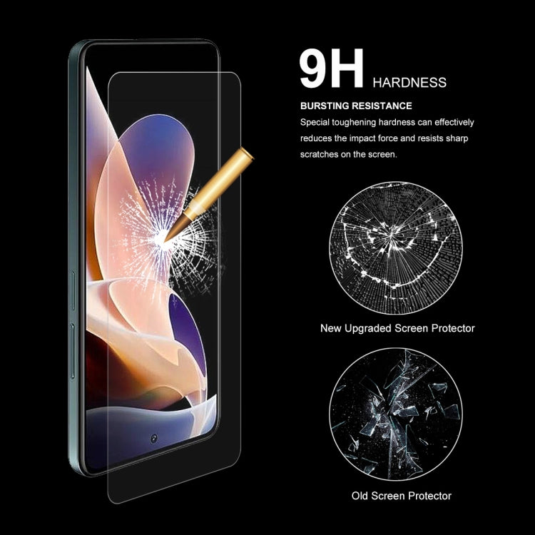 1 PCS For Xiaomi Redmi Note 11 Pro / Note 11 Pro+ ENKAY Hat-Prince 0.26mm 9H 2.5D Curved Edge Tempered Glass Screen Protector - free shipping - PMC TechLife - Order now!