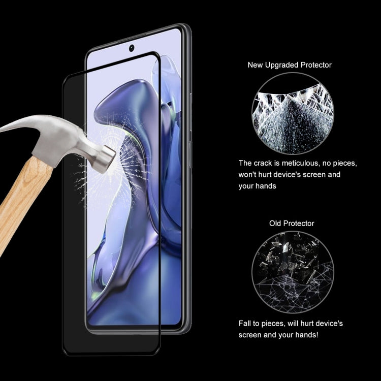 10 PCS For Xiaomi Mi 11T / 11T Pro ENKAY Hat-Prince Full Glue 0.26mm 9H 2.5D Tempered Glass Screen Protector Full Coverage Film -  by ENKAY | Online Shopping South Africa | PMC TechLife | Buy Now Pay Later Mobicred