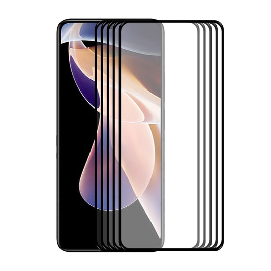 5 PCS For Xiaomi Redmi Note 11 Pro / Note 11 Pro+ ENKAY Hat-Prince Full Glue 0.26mm 9H 2.5D Tempered Glass Screen Protector Full Coverage Film -  by PINWUYO | Online Shopping South Africa | PMC Jewellery | Buy Now Pay Later Mobicred