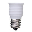 10 PCS E12 To E14 Socket Changer LED Light Lamp Adapter White(10 piece) - Lamp Holders & Bases by PMC TechLife | Online Shopping South Africa | PMC TechLife | Buy Now Pay Later Mobicred