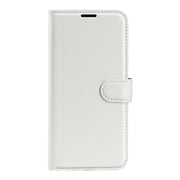 For Nokia G50 Litchi Texture Horizontal Flip Protective Case with Holder & Card Slots & Wallet(White)
