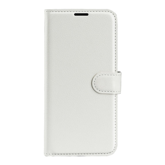 For Nokia G50 Litchi Texture Horizontal Flip Protective Case with Holder & Card Slots & Wallet(White)