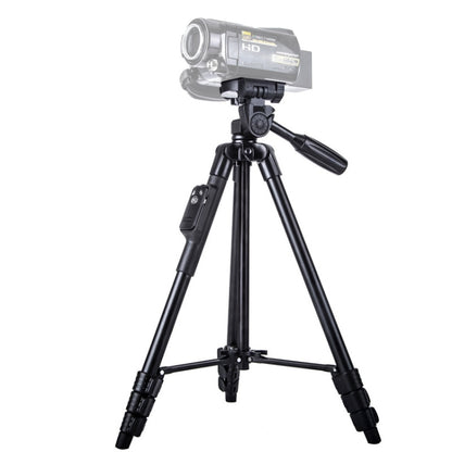 YUNTENG VCT-5218 Aluminum Tripod Mount with Bluetooth Remote Control & 3-Way Head & Phone Clamp - Tripods by YUNTENG | Online Shopping South Africa | PMC Jewellery | Buy Now Pay Later Mobicred