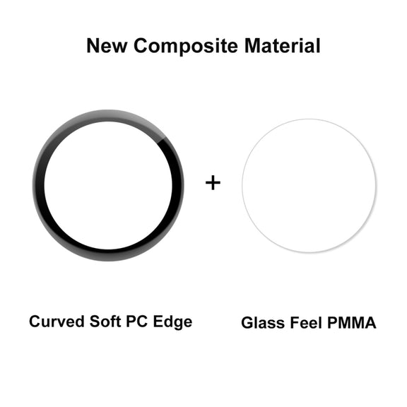 5 PCS For Huawei Watch GT 3 42mm ENKAY Hat-Prince Full Coverage 3D Curved Soft PC Edge + PMMA HD Screen Protector Film