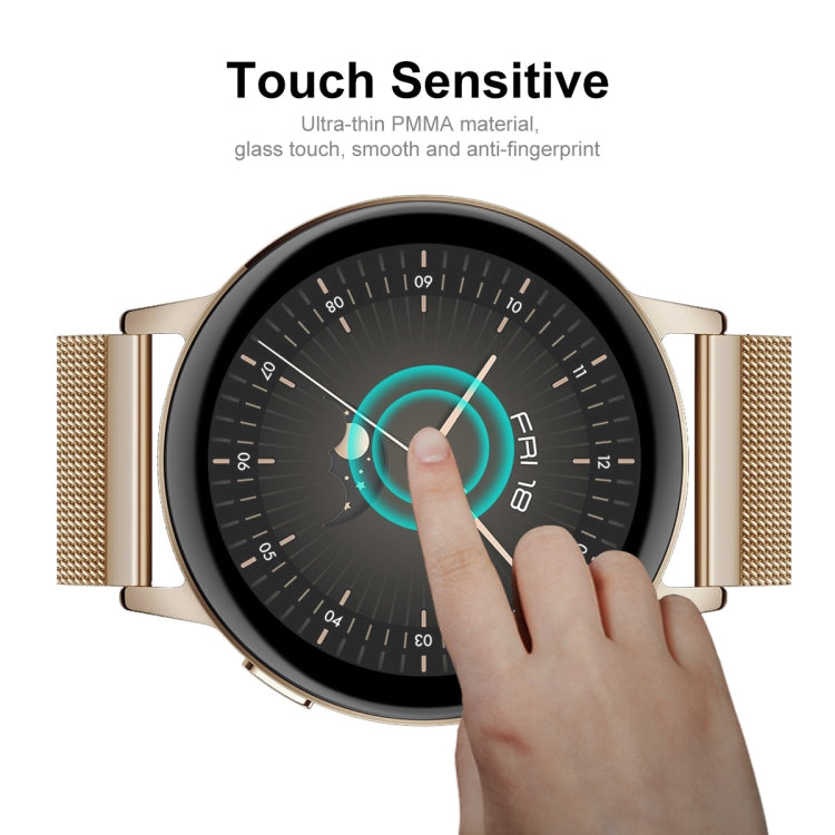 5 PCS For Huawei Watch GT 3 42mm ENKAY Hat-Prince Full Coverage 3D Curved Soft PC Edge + PMMA HD Screen Protector Film