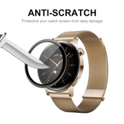 5 PCS For Huawei Watch GT 3 42mm ENKAY Hat-Prince Full Coverage 3D Curved Soft PC Edge + PMMA HD Screen Protector Film