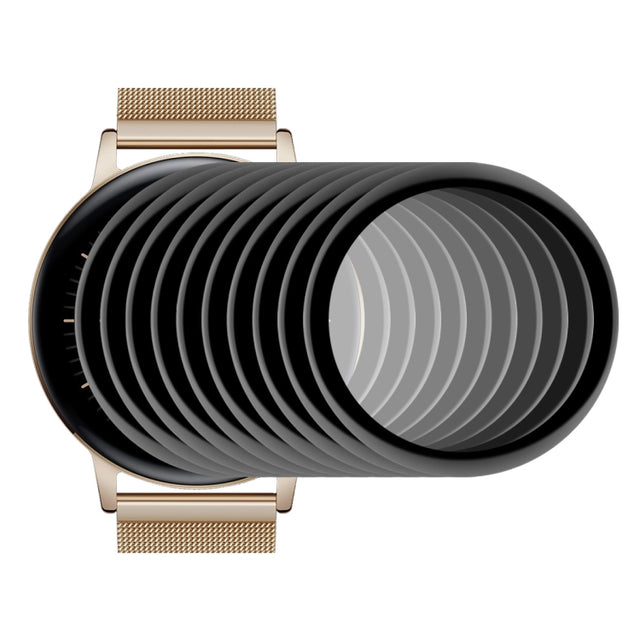 10 PCS For Huawei Watch GT 3 42mm ENKAY Hat-Prince Full Coverage 3D Curved Soft PC Edge + PMMA HD Screen Protector Film