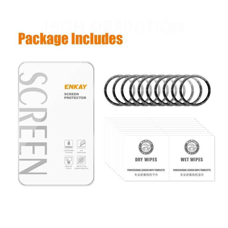 10 PCS For Huawei Watch GT 3 46mm ENKAY Hat-Prince Full Coverage 3D Curved Soft PC Edge + PMMA HD Screen Protector Film - free shipping - PMC TechLife - Order now!
