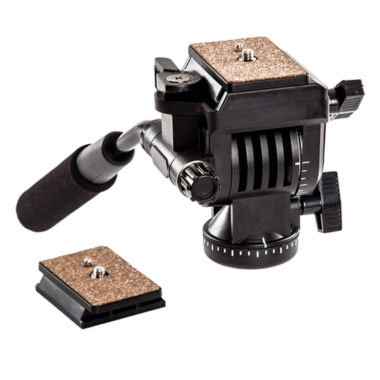 YUNTENG YT-950 Heavy Duty Tripod Action Fluid Drag Head with Quick Mount Plate - free shipping - PMC Jewellery - Order now!