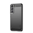 For Samsung Galaxy S22+ 5G MOFI Gentleness Series Brushed Texture Carbon Fiber Soft TPU Case(Black) - Galaxy S22+ 5G Cases by MOFI | Online Shopping South Africa | PMC TechLife | Buy Now Pay Later Mobicred