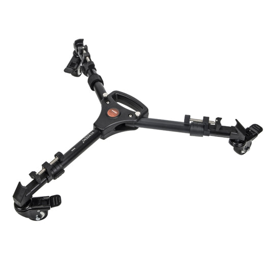 YUNTENG 900 Aluminium Alloy Camera Tripod Foot Wheel Tripod Pulley Base, Load 15KG - free shipping - PMC Jewellery - Order now!