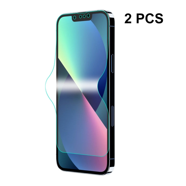 2 PCS ENKAY Full Glue Explosion-proof Hydrogel Film For iPhone 13 / 13 Pro - Front Protector by ENKAY | Online Shopping South Africa | PMC Jewellery | Buy Now Pay Later Mobicred