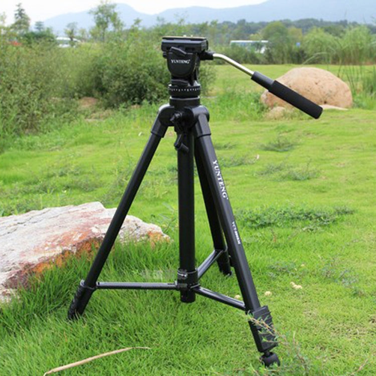YUNTENG VCT-880 Aluminum Alloy Tripod Mount with Three-Dimensional Tripod Head - free shipping - PMC TechLife - Order now!