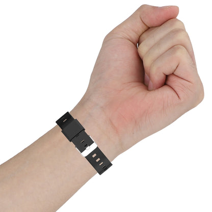 For Fitbit Charge 4 SE Silicone One Body Armor Watch Band(Black) - Watch Bands by PMC Jewellery | Online Shopping South Africa | PMC Jewellery | Buy Now Pay Later Mobicred