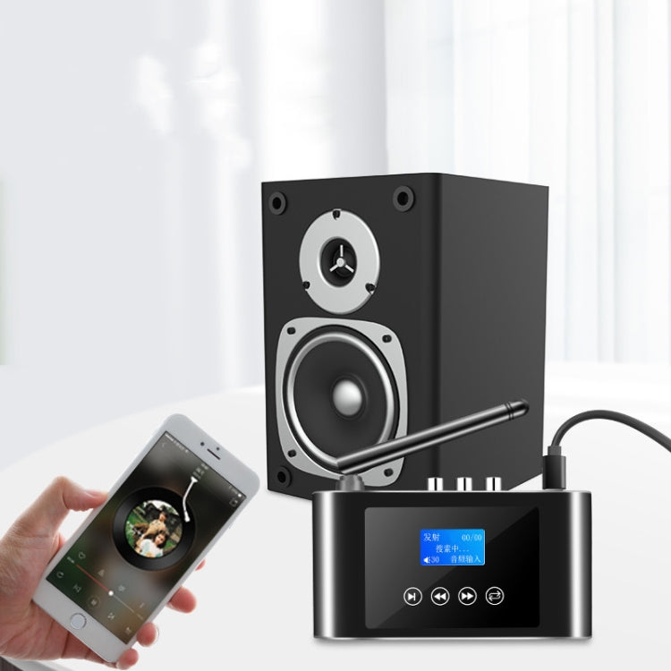 T38 2 in 1 Bluetooth 5.1 Receiver & Transmitter Optical Digital Audio Converter - Audio Receiver Transmitter by PMC TechLife | Online Shopping South Africa | PMC TechLife