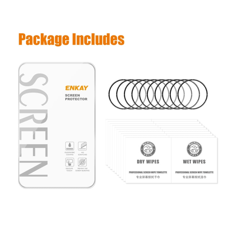 10 PCS For Huawei Watch GT Runner 46mm ENKAY Hat-Prince 3D Full Coverage Soft PC Curved Edge + PMMA HD Screen Protector Film - free shipping - PMC TechLife - Order now!