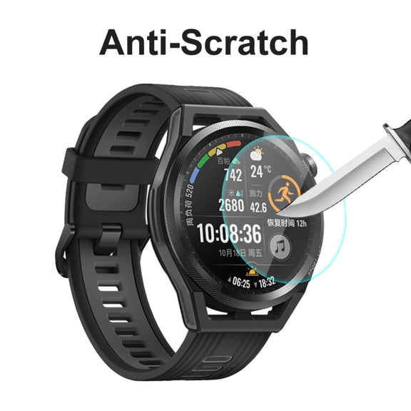 5 PCS For Huawei Watch GT Runner 46mm ENKAY Hat-Prince 0.2mm 9H 2.15D Curved Edge Tempered Glass Screen Protector Watch Film