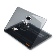 For MacBook Air 13.3 inch A1932 2018 ENKAY Spaceman Pattern Laotop Protective Crystal Case(Spaceman No.4)