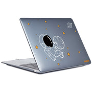 For MacBook Air 13.3 inch A1932 2018 ENKAY Spaceman Pattern Laotop Protective Crystal Case(Spaceman No.5)