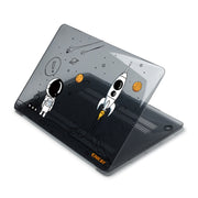 For MacBook Air 13.3 inch A2179 / A2337 ENKAY Spaceman Pattern Laotop Protective Crystal Case(Spaceman No.1)