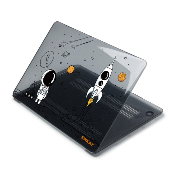 For MacBook Air 13.3 inch A2179 / A2337 ENKAY Spaceman Pattern Laotop Protective Crystal Case(Spaceman No.1)