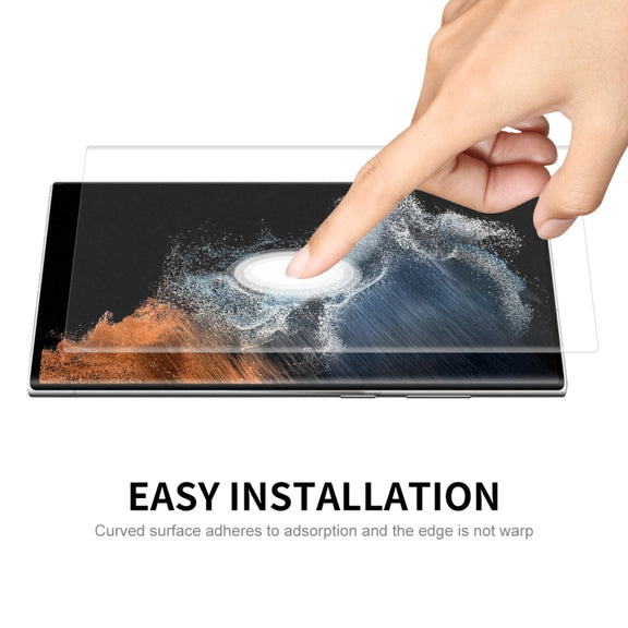 For Samsung Galaxy S22 Ultra 5G / S23 Ultra 5G ENKAY 3D Curved PET Hot Bending Film