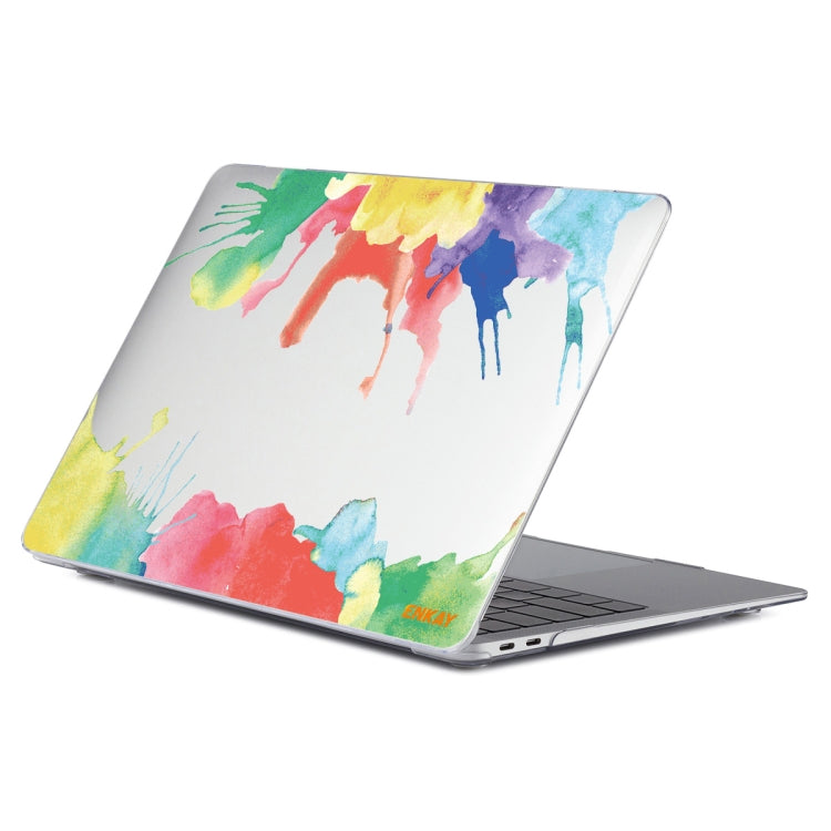 ENKAY Hat-Prince Forest Series Pattern Laotop Protective Crystal Case for MacBook Pro 16.2 inch A2485 2021/A2880 2023(Watercolor Pattern)