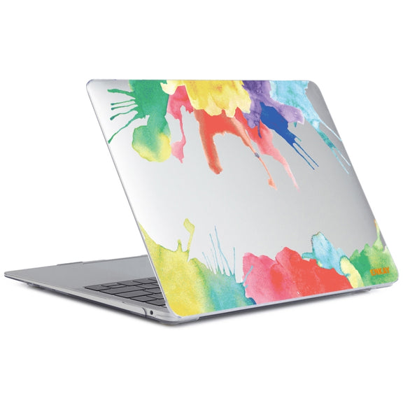 ENKAY Hat-Prince Forest Series Pattern Laotop Protective Crystal Case for MacBook Pro 16.2 inch A2485 2021/A2880 2023(Watercolor Pattern)