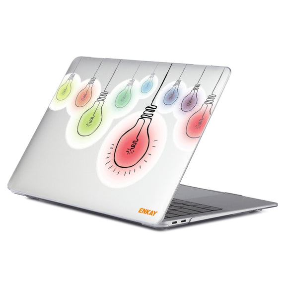 For MacBook Air 13.3 inch A2179 / A2337 ENKAY Hat-Prince Forest Series Pattern Laotop Protective Crystal Case(Bulb Pattern)