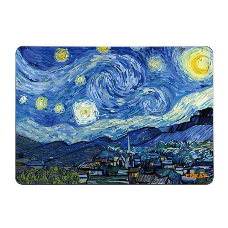 For MacBook Air 13.3 inch A1932 2018 ENKAY Hat-Prince Natural Series Laotop Protective Crystal Case(Starry Night) - MacBook Air Cases by ENKAY | Online Shopping South Africa | PMC TechLife | Buy Now Pay Later Mobicred