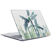 ENKAY Hat-Prince Natural Series Laotop Protective Crystal Case for MacBook Pro 16 inch A2141(Banana Leaves)