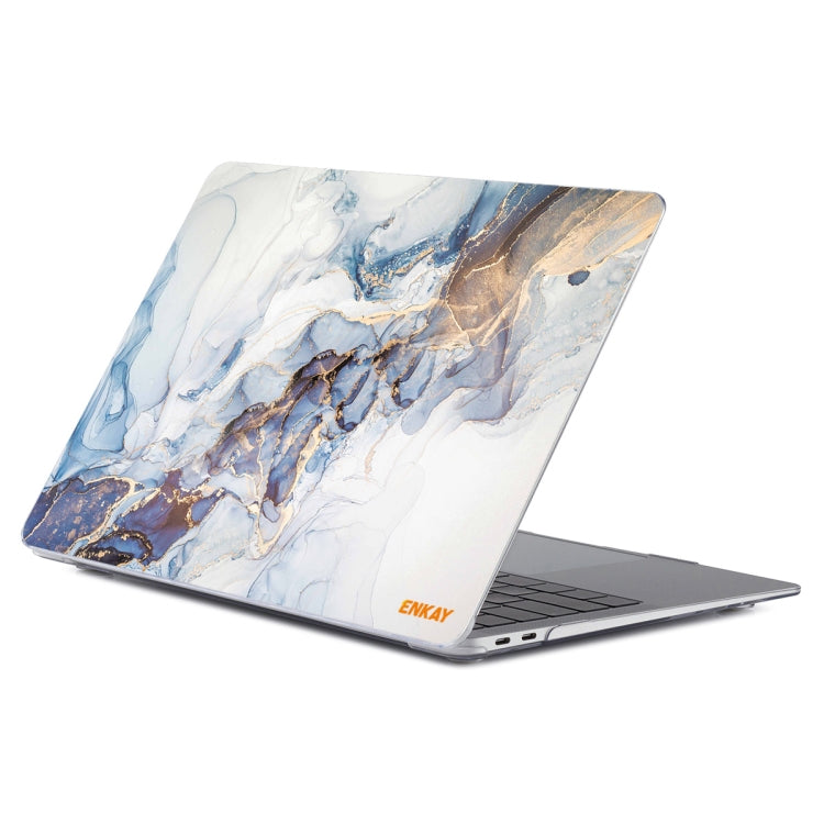 For MacBook Air 13.3 inch A1932 2018 ENKAY Hat-Prince Streamer Series Laotop Protective Crystal Case(Streamer No.1)