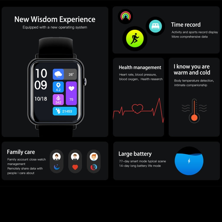 Q19 Pro IP67 Waterproof 1.69 inch Smartwatch(Gold+Pink) - Smart Watches by PMC Jewellery | Online Shopping South Africa | PMC Jewellery | Buy Now Pay Later Mobicred