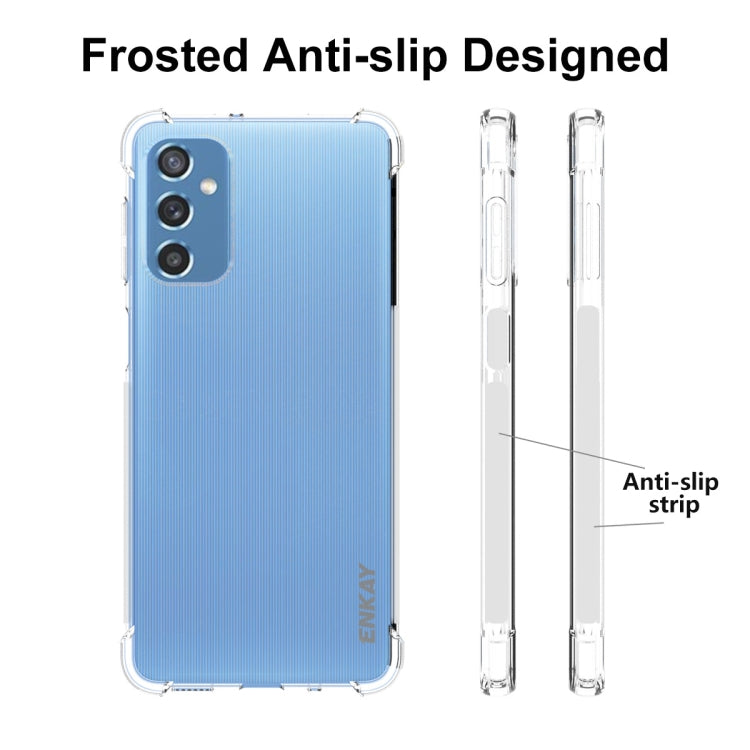 For Samsung Galaxy M52 5G ENKAY Transparent TPU Shockproof Case - free shipping - PMC TechLife - Order now!