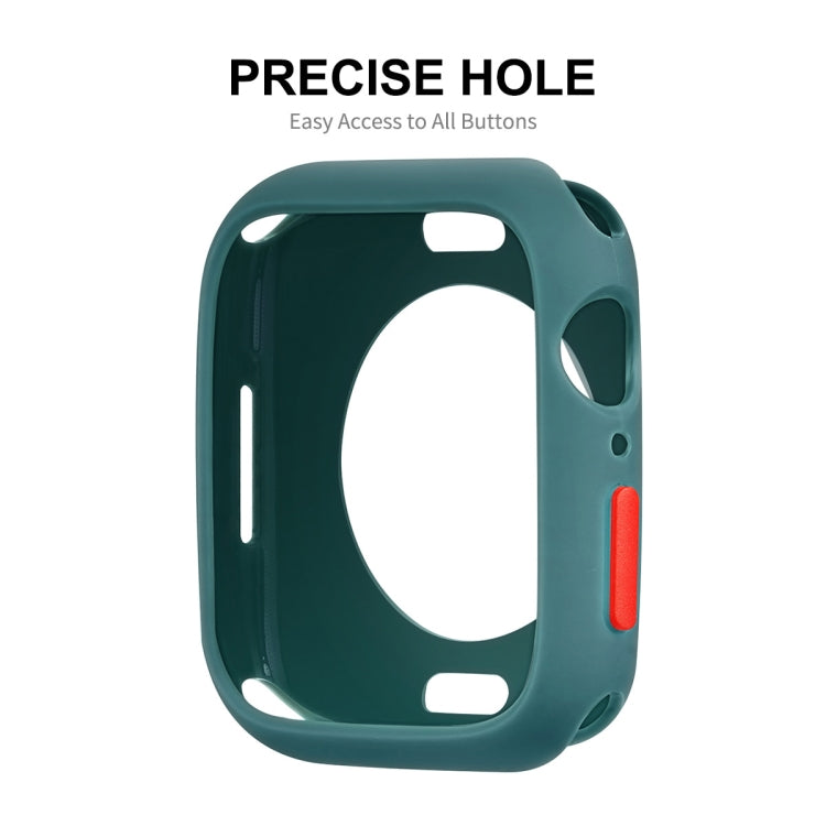 ENKAY  TPU Case  + Full Coverage PET Screen Protector For Apple Watch Series 8 / 7 41mm(Red) - free shipping - PMC TechLife - Order now!