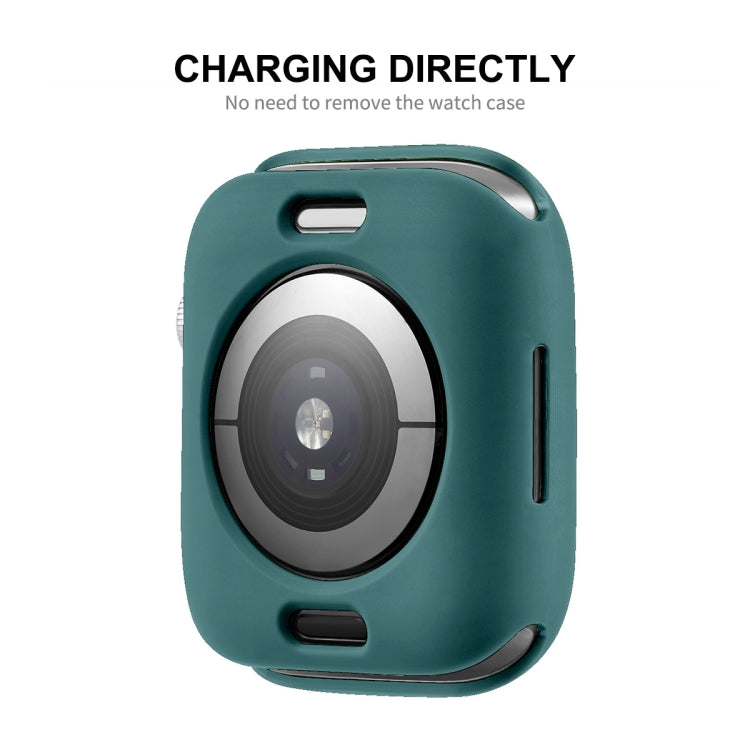 ENKAY  TPU Case  + Full Coverage PET Screen Protector For Apple Watch Series 8 / 7 45mm(Black) - free shipping - PMC TechLife - Order now!