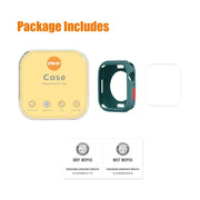 ENKAY  TPU Case  + Full Coverage PET Screen Protector For Apple Watch Series 8 / 7 45mm(Green)