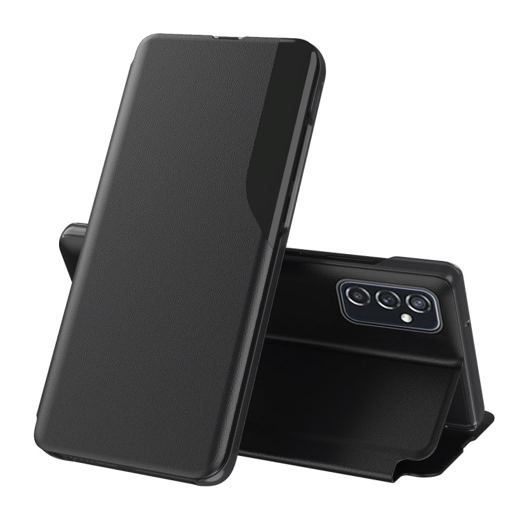 For Samsung Galaxy A53 5G Attraction Flip Holder Leather Phone Case(Black) - free shipping - PMC TechLife - Order now!