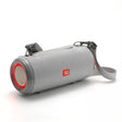 T&G TG537 RGB Light Portable Waterproof Bluetooth Speaker Supports FM / TF Card(Gray) - Desktop Speaker by T&G | Online Shopping South Africa | PMC TechLife | Buy Now Pay Later Mobicred
