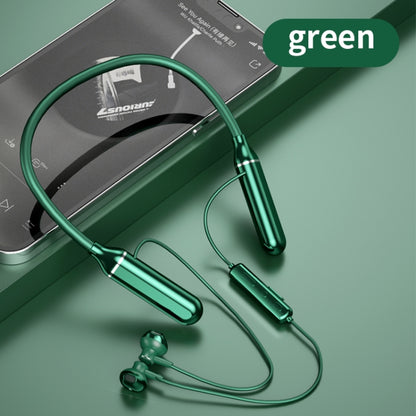 K1688 Neck-mounted Noise Cancelling IPX5 Sports Bluetooth Headphone(Green) - free shipping - PMC Jewellery - Order now!