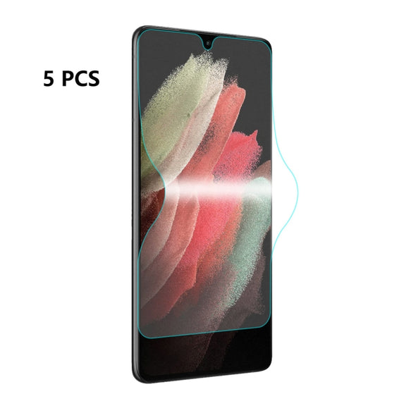 For Samsung Galaxy S22 Ultra 5G / S23 Ultra 5G 5pcs ENKAY Explosion-proof Soft Hydrogel Full Film