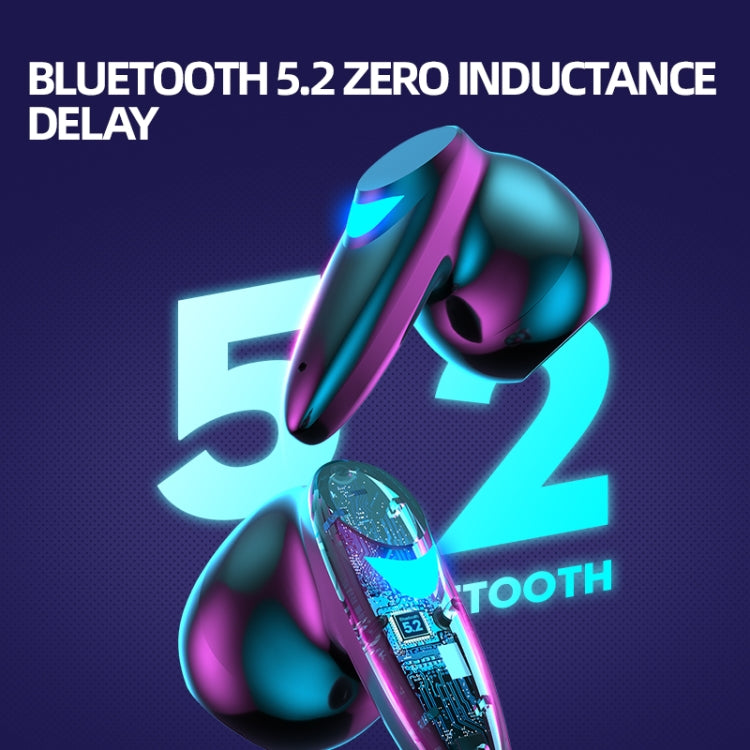 G10 TWS 5.2 Binaural True Stereo Touch Game Bluetooth Earphone(Pink) - TWS Earphone by PMC TechLife | Online Shopping South Africa | PMC TechLife